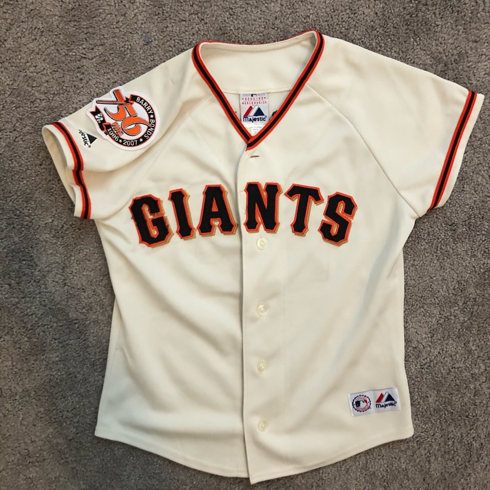 WOMEN’S Giants Barry Bonds Jersey Size Small